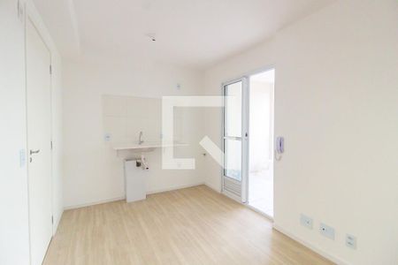 Sala/Cozinha de apartamento para alugar com 2 quartos, 34m² em Vila Curuçá Velha, São Paulo