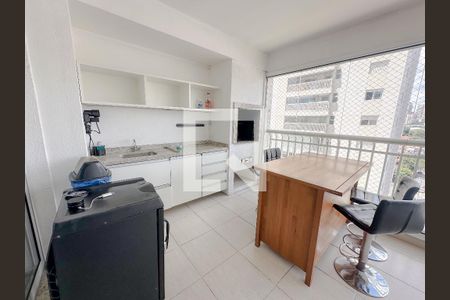 Varanda gourmet de apartamento para alugar com 4 quartos, 164m² em Barra Funda, São Paulo