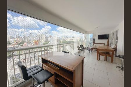 Varanda gourmet de apartamento para alugar com 4 quartos, 164m² em Barra Funda, São Paulo