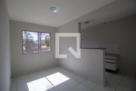 Sala de apartamento para alugar com 2 quartos, 49m² em Vossoroca, Votorantim