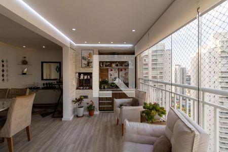 Varanda Gourmet de apartamento à venda com 2 quartos, 86m² em Vila Augusta, Guarulhos