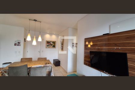 Sala de apartamento para alugar com 2 quartos, 72m² em Vila Assuncao, Praia Grande