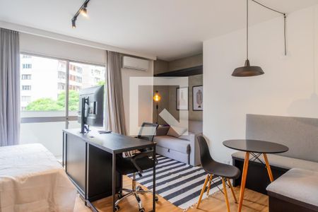 Sala de kitnet/studio para alugar com 1 quarto, 39m² em Centro Histórico, Porto Alegre