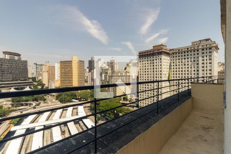 Sacada do Studio de kitnet/studio à venda com 1 quarto, 74m² em Centro Histórico de São Paulo, São Paulo