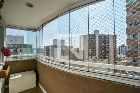 Detalhe Sala de apartamento para alugar com 3 quartos, 107m² em Vila Valparaíso, Santo André