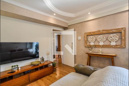 Sala de apartamento para alugar com 3 quartos, 107m² em Vila Valparaíso, Santo André