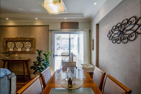 Sala de Jantar de apartamento para alugar com 3 quartos, 107m² em Vila Valparaíso, Santo André