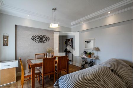 Sala de apartamento para alugar com 3 quartos, 107m² em Vila Valparaíso, Santo André