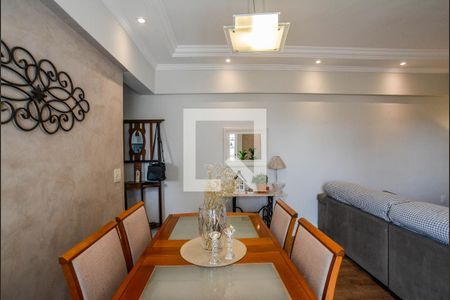 Sala de Jantar de apartamento para alugar com 3 quartos, 107m² em Vila Valparaíso, Santo André