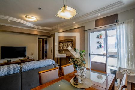 Sala de Jantar de apartamento para alugar com 3 quartos, 107m² em Vila Valparaíso, Santo André