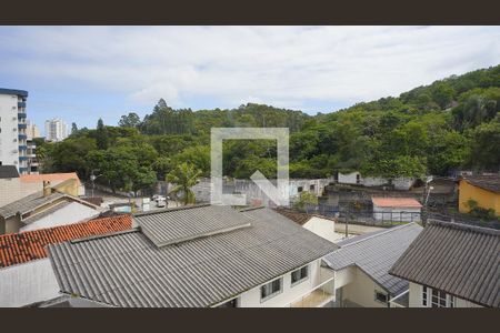 Suíte - vista de apartamento para alugar com 3 quartos, 92m² em Itacorubi, Florianópolis