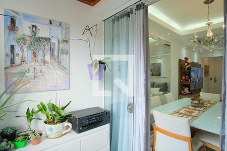 Varanda de apartamento à venda com 3 quartos, 74m² em Chácara Santo Antônio (zona Leste), São Paulo