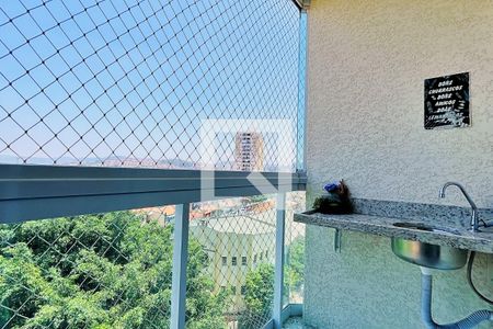 Varanda da Sala de apartamento à venda com 2 quartos, 65m² em Jardim Terezopolis, Guarulhos