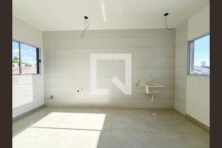 Sala/Cozinha de apartamento para alugar com 1 quarto, 39m² em Vila Mangalot, São Paulo