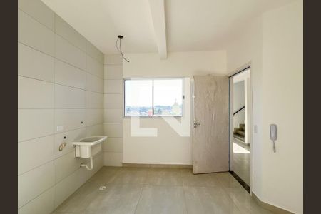 Sala/Cozinha de apartamento para alugar com 1 quarto, 39m² em Vila Mangalot, São Paulo