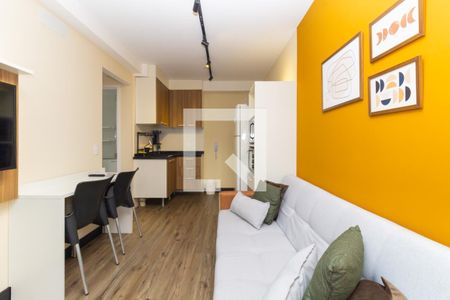 Sala de apartamento para alugar com 1 quarto, 30m² em Vila Mariana, São Paulo