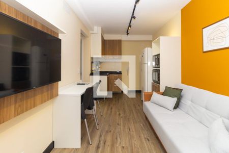 Sala de apartamento para alugar com 1 quarto, 30m² em Vila Mariana, São Paulo