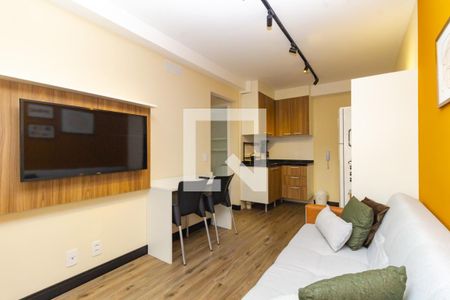 Sala de apartamento para alugar com 1 quarto, 30m² em Vila Mariana, São Paulo