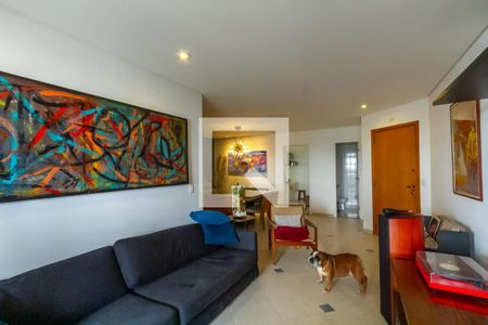 Sala de apartamento para alugar com 3 quartos, 134m² em Vila Caminho do Mar, São Bernardo do Campo