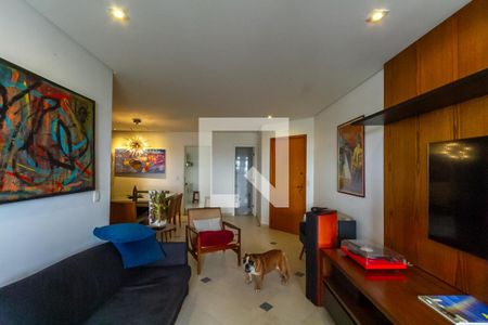 Sala de apartamento para alugar com 3 quartos, 134m² em Vila Caminho do Mar, São Bernardo do Campo