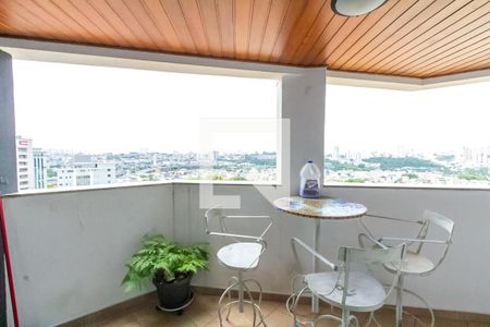 Vista da Sala de apartamento para alugar com 3 quartos, 134m² em Vila Caminho do Mar, São Bernardo do Campo