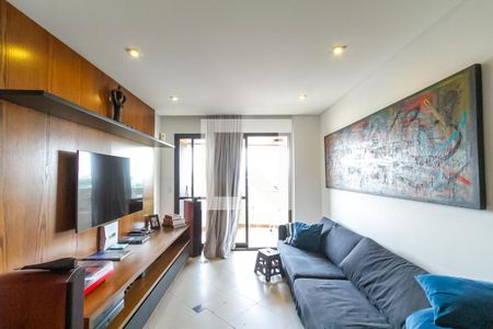 Sala de apartamento para alugar com 3 quartos, 134m² em Vila Caminho do Mar, São Bernardo do Campo