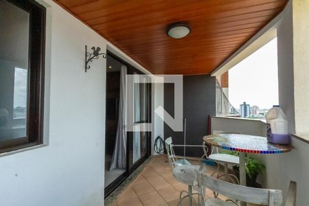 Varanda de apartamento para alugar com 3 quartos, 134m² em Vila Caminho do Mar, São Bernardo do Campo