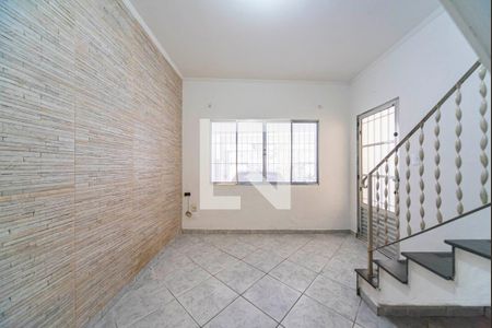 Sala de casa para alugar com 2 quartos, 120m² em Vila Palmares, Santo André