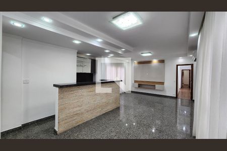 Sala de apartamento para alugar com 4 quartos, 136m² em Pompéia, Santos