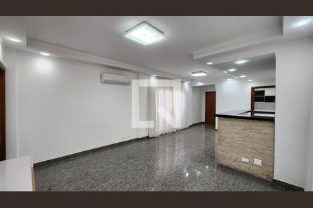 Sala de apartamento para alugar com 4 quartos, 136m² em Pompéia, Santos