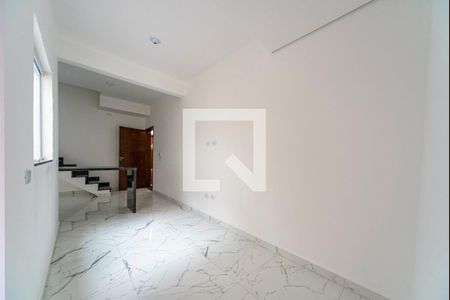 Sala de apartamento à venda com 2 quartos, 84m² em Vila Linda, Santo André