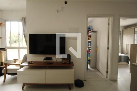 Sala de apartamento para alugar com 2 quartos, 49m² em Passo das Pedras, Gravataí