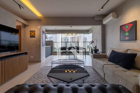 Sala de apartamento para alugar com 2 quartos, 98m² em Pinheiros, São Paulo