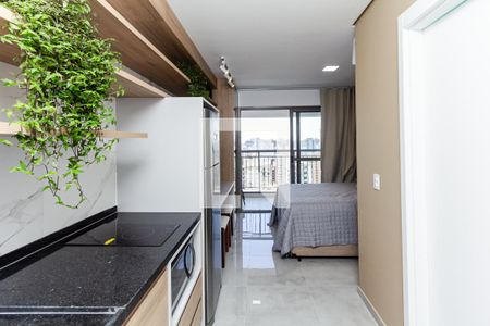 Studio de kitnet/studio para alugar com 1 quarto, 24m² em Indianópolis, São Paulo