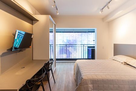 Studio de kitnet/studio para alugar com 1 quarto, 27m² em Santa Cecilia, São Paulo