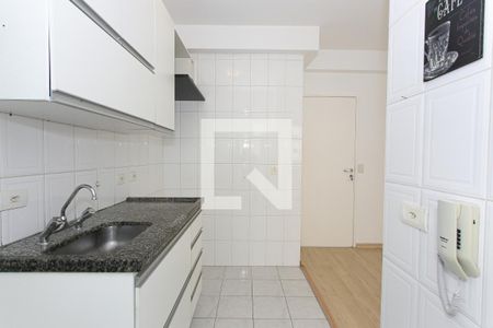 Cozinha de apartamento para alugar com 1 quarto, 35m² em Vila Gomes Cardim, São Paulo