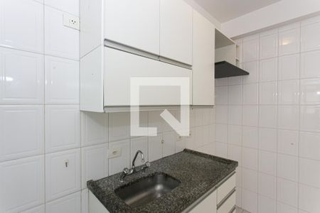 Cozinha de apartamento para alugar com 1 quarto, 35m² em Vila Gomes Cardim, São Paulo