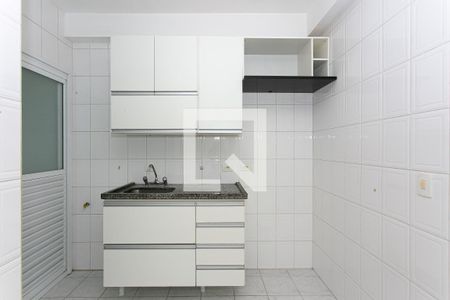 Cozinha de apartamento para alugar com 1 quarto, 35m² em Vila Gomes Cardim, São Paulo