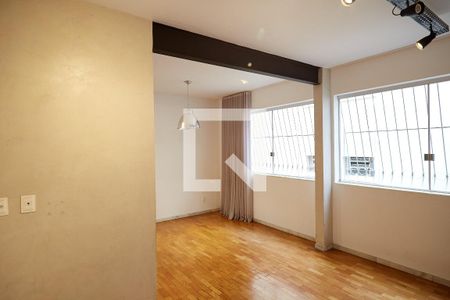 Sala de apartamento para alugar com 3 quartos, 110m² em Funcionários, Belo Horizonte