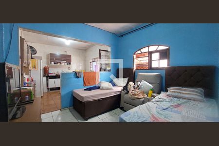 Sala de casa à venda com 1 quarto, 90m² em Jardim das Maravilhas, Santo André