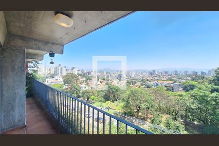 Varanda da Sala de apartamento para alugar com 2 quartos, 117m² em Vila Ipojuca, São Paulo