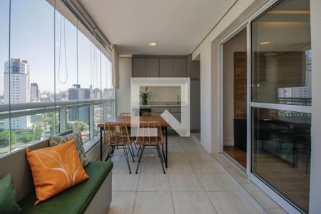 Varanda da Sala de apartamento para alugar com 2 quartos, 66m² em Pinheiros, São Paulo