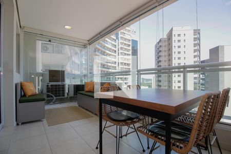 Varanda da Sala de apartamento para alugar com 2 quartos, 66m² em Pinheiros, São Paulo