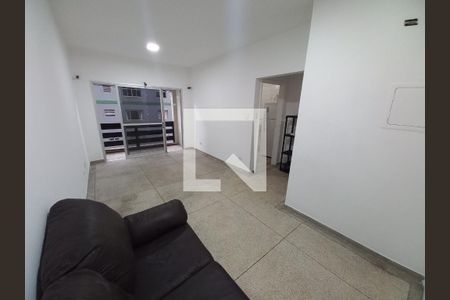 Sala de apartamento para alugar com 1 quarto, 69m² em Centro, São Vicente