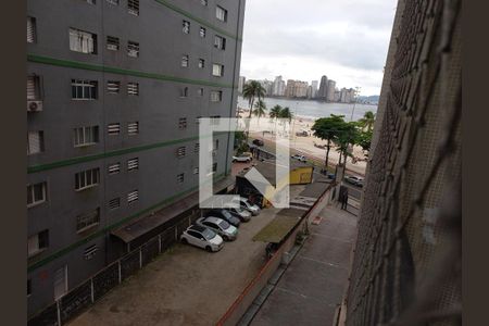 Vista da Varanda de apartamento para alugar com 1 quarto, 69m² em Centro, São Vicente