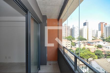 Varanda de kitnet/studio à venda com 1 quarto, 26m² em Perdizes, São Paulo