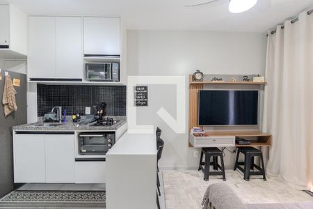 Sala de apartamento para alugar com 1 quarto, 29m² em Bela Vista, São Paulo