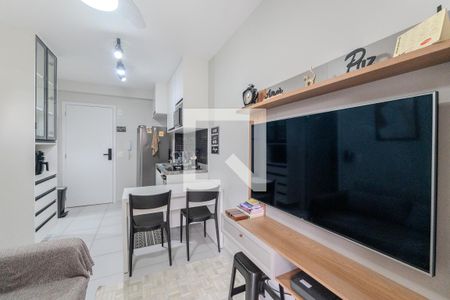 Sala de apartamento para alugar com 1 quarto, 29m² em Bela Vista, São Paulo