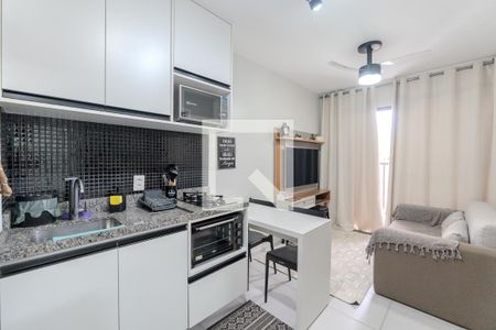 Sala de apartamento para alugar com 1 quarto, 29m² em Bela Vista, São Paulo