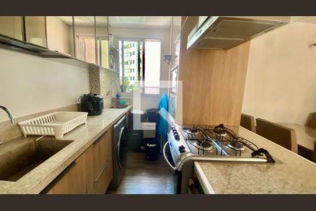 Cozinha de apartamento à venda com 2 quartos, 62m² em Nova Granada, Belo Horizonte